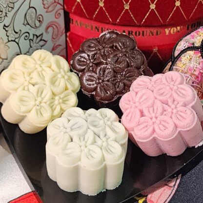 Mini Series - 4 Mini Snowskin Mooncakes - Image 6